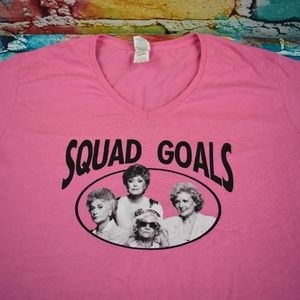 Squad goals graphic tshirt